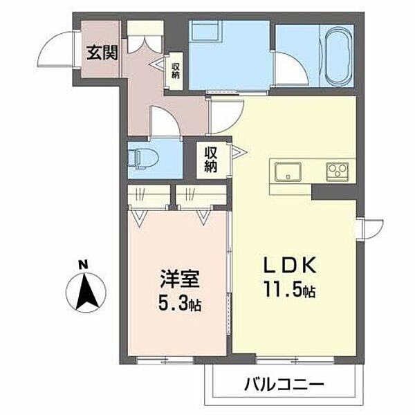 シャーメゾン南田辺 0103｜京都府舞鶴市字南田辺(賃貸マンション1LDK・1階・44.86㎡)の写真 その2