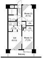バーディーテラス仲町6階13.2万円