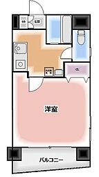 東林ビル三ノ輪 1Kの間取図画像