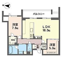 クオリスタ 00402 ｜ 神奈川県川崎市幸区小倉３丁目12-22（賃貸マンション2LDK・4階・70.20㎡） その2