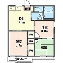 レジデンス斉藤　Ａ 00201 ｜ 神奈川県綾瀬市寺尾西３丁目9-9（賃貸アパート3DK・2階・42.00㎡） その2