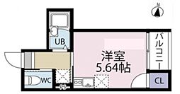 ブライトコート上石神井 ワンルームの間取図画像