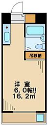 アートイン大塚 1Kの間取図画像