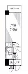 アーバンヒルズ上野 ワンルームの間取図画像