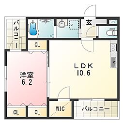 フェリーチェ 弓削 1階/-