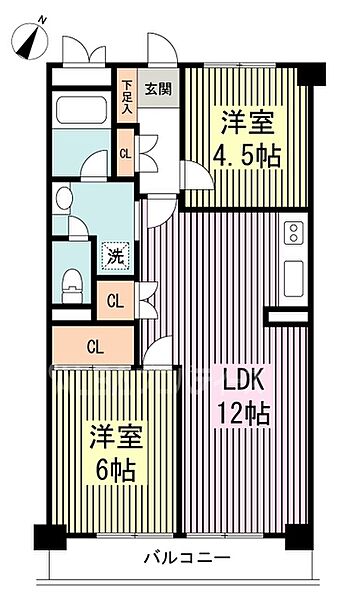 RAYHAUS平和台 305｜東京都練馬区平和台３丁目(賃貸マンション2LDK・3階・54.67㎡)の写真 その2