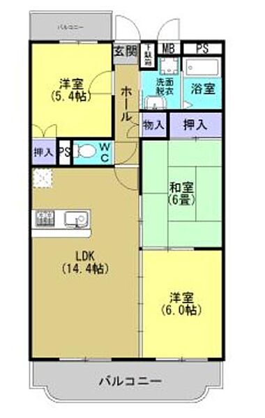 画像2:間取図