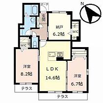 ＮｅＮｅ羽衣 0101 ｜ 大阪府高石市東羽衣１丁目4-2（賃貸アパート2SLDK・2階・80.41㎡） その2