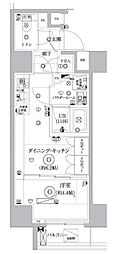セジョリ東陽町 1DKの間取図画像