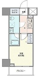 GENOVIA西川口III 1Kの間取図画像