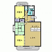 コンステレーションＩＩ 302 ｜ 熊本県玉名市岱明町古閑（賃貸マンション3LDK・3階・69.24㎡） その2