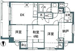 間取図画像 3SDK
