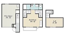 ガレージハウスTODABASE 2階