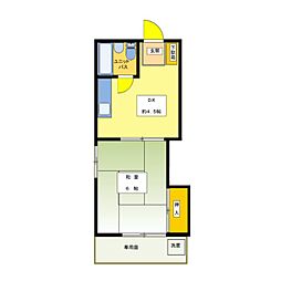 間取図画像 1DK