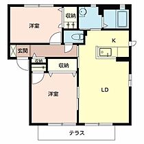 アヴァンス明石Ｃ C106 ｜ 兵庫県明石市大久保町八木字大溝140-1（賃貸アパート2LDK・1階・58.20㎡） その2