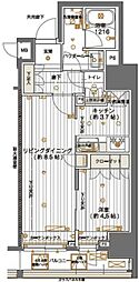 MAINSTAGE神田須田町 1LDKの間取図画像