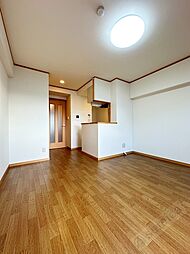 近鉄けいはんな線 長田駅 徒歩8分の賃貸マンション 9階ワンルームのリビング/ダイニング