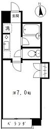 O・D・HOUSE 1Kの間取図画像