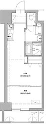 NK氷川マンション 1Kの間取図画像