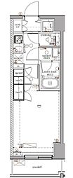 dIPS西川口 1Kの間取図画像