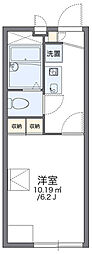 レオパレスPineLike 1Kの間取図画像