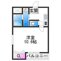 フジパレス長吉川辺III番館 1階/-