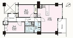 ピア新百合山手 3LDKの間取図画像