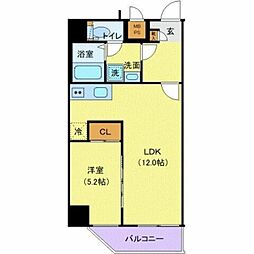 JR山手線 大塚駅 徒歩3分の賃貸マンション 5階1LDKの間取り