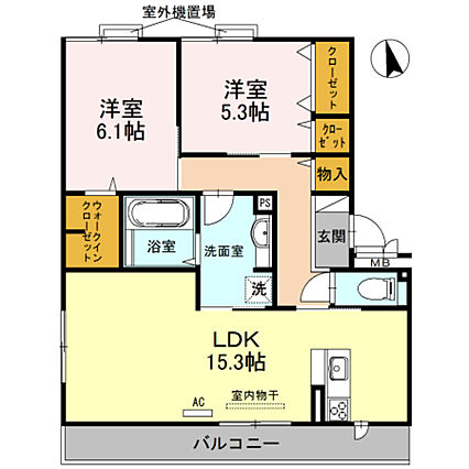 グレイスコート藤_間取り_0