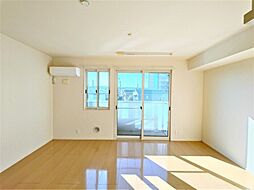 JR青梅線 昭島駅 徒歩16分の賃貸アパート 2階1LDKのリビング/ダイニング