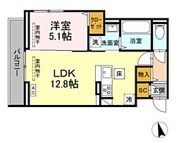 ロイヤルヒルズ 1階/-