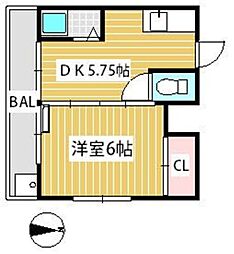 コーポナカムラ 3階/-