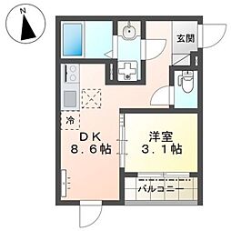 仮)八王子市北野町マンション新築工事 3階/301