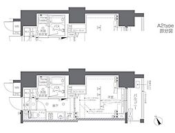 ZOOM椎名町 1Kの間取図画像