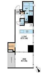 プロスペクトKALON三ノ輪 1LDKの間取図画像