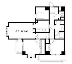 綾東ヴィレッジ弐番館 2LDKの間取図画像