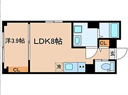仮)北区豊島1丁目計画 1LDKの間取図画像