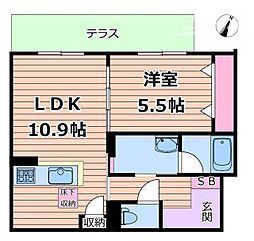 シャーメゾン玉津 1階