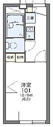 レオパレス一歩 1Kの間取図画像