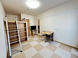 レオパレスサンフェリア若葉 2階1Kのリビング/ダイニング