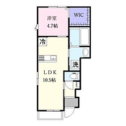 Granchesta(グランチェスタ) 1LDKの間取図画像