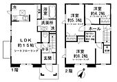 (仮称)上尾市瓦葺賃貸計画　1棟のイメージ