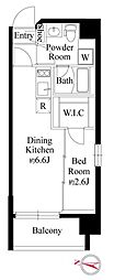 グランパセオ押上 1DKの間取図画像