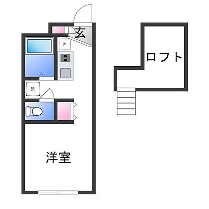 レオパレスヴェルリッツ深井_間取り_0