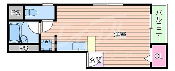 金尻マンション ｜大阪府吹田市内本町２丁目(賃貸マンション1R・1階・20.66㎡)の写真 その2