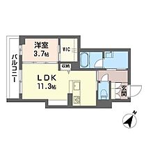 シーサム 00201 ｜ 茨城県水戸市見和２丁目209-1（賃貸マンション1LDK・2階・41.85㎡） その2