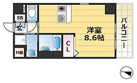 兵庫県神戸市中央区元町通５丁目（賃貸マンション1K・2階・25.90㎡） その2