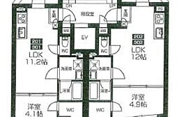 国分寺市南町2丁目マンション ワンルームの間取図画像