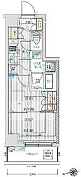 ブライズ中野哲学堂 1Kの間取図画像