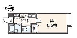 エテルナ 1Kの間取図画像